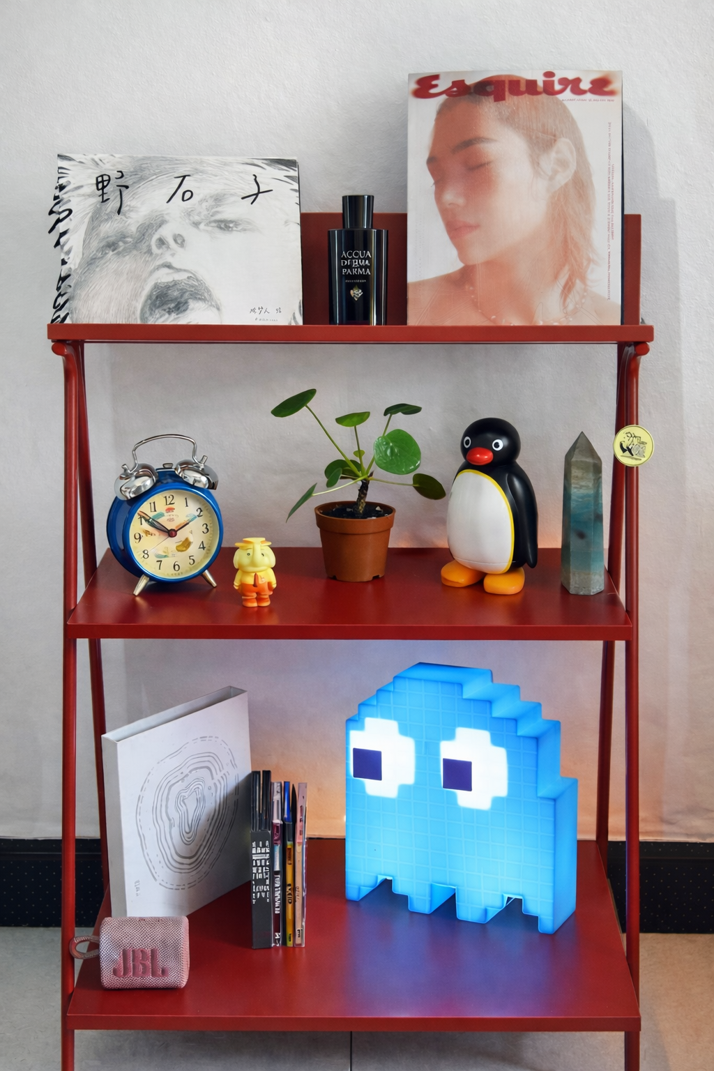 Lampe fantôme Pac-Man — décoration gaming rétro arcade chambre bureau