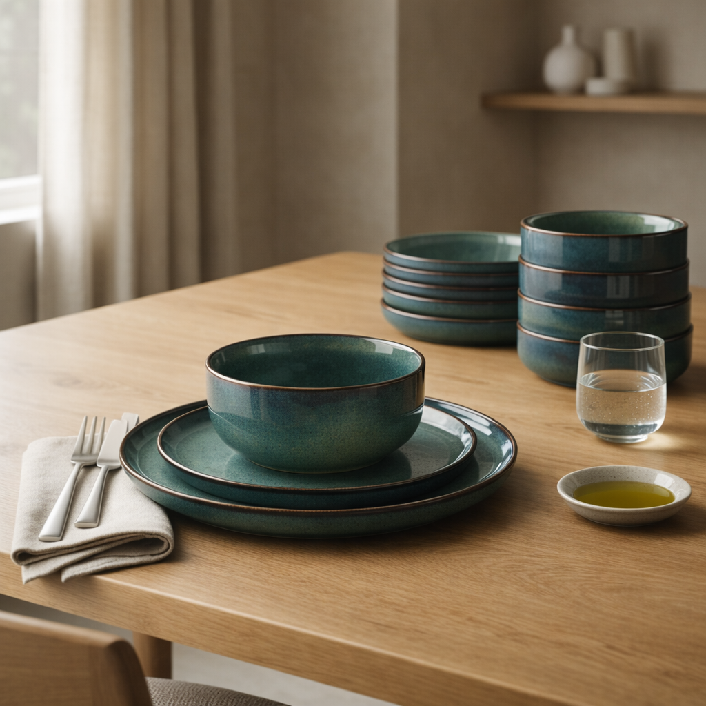 service assietes vert